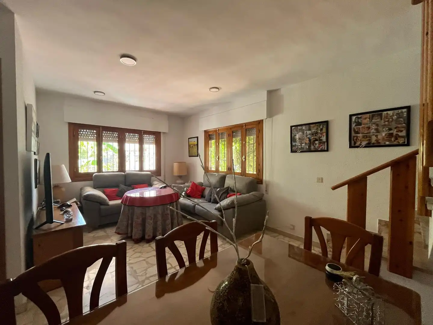 Sala d'estar de Casa o xalet en venda en Torrenueva Costa amb Terrassa