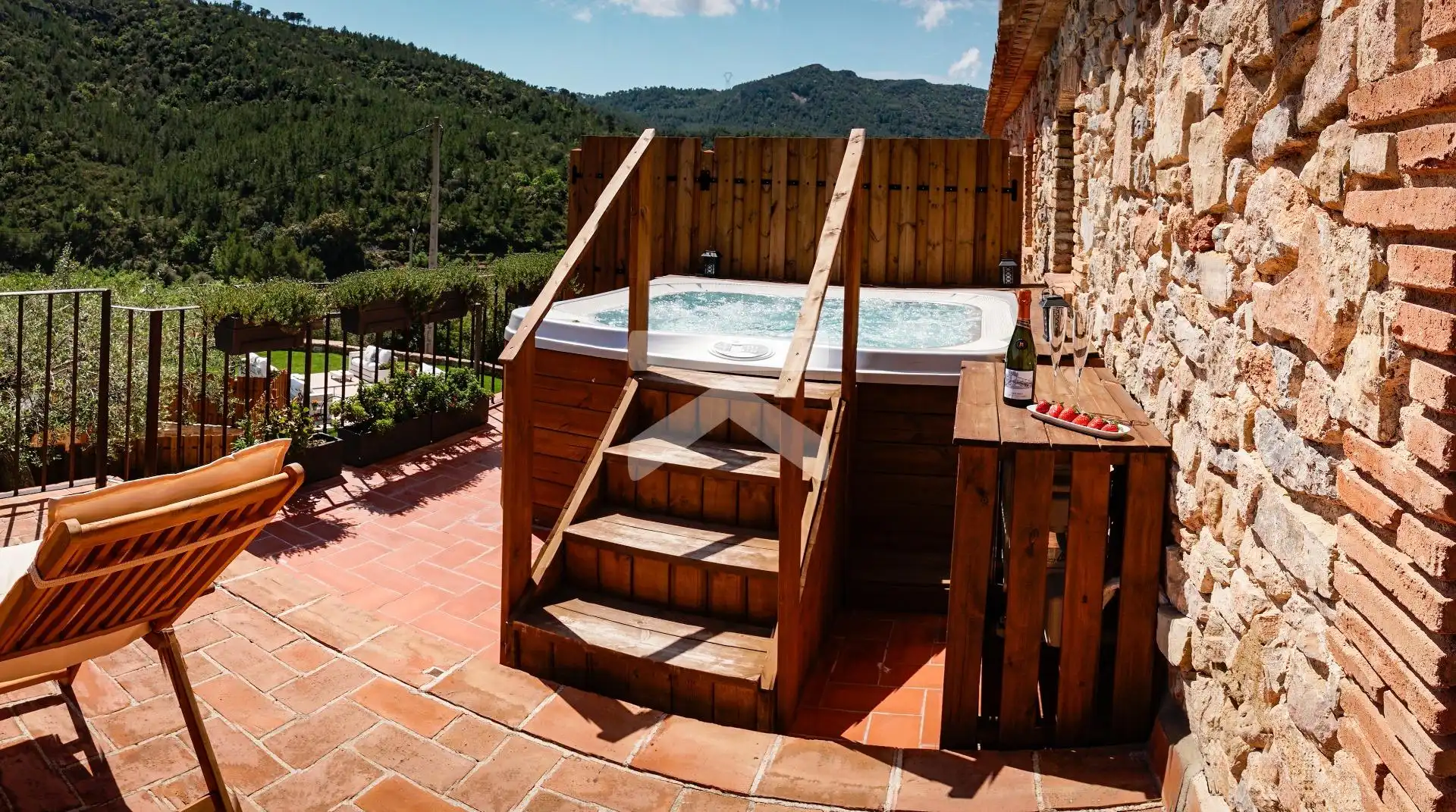 Terraza de Casa o chalet en venta en Colldejou con Aire acondicionado, Calefacción y Jardín privado