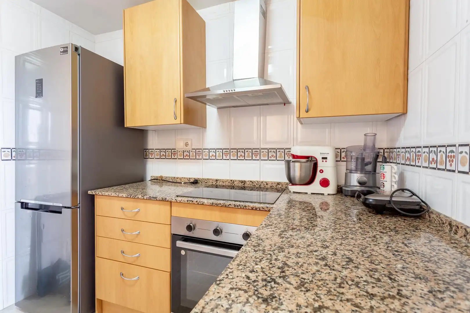 Kitchen of Flat for sale in Mont-roig del Camp  with Air Conditioner, Private garden and Terrace