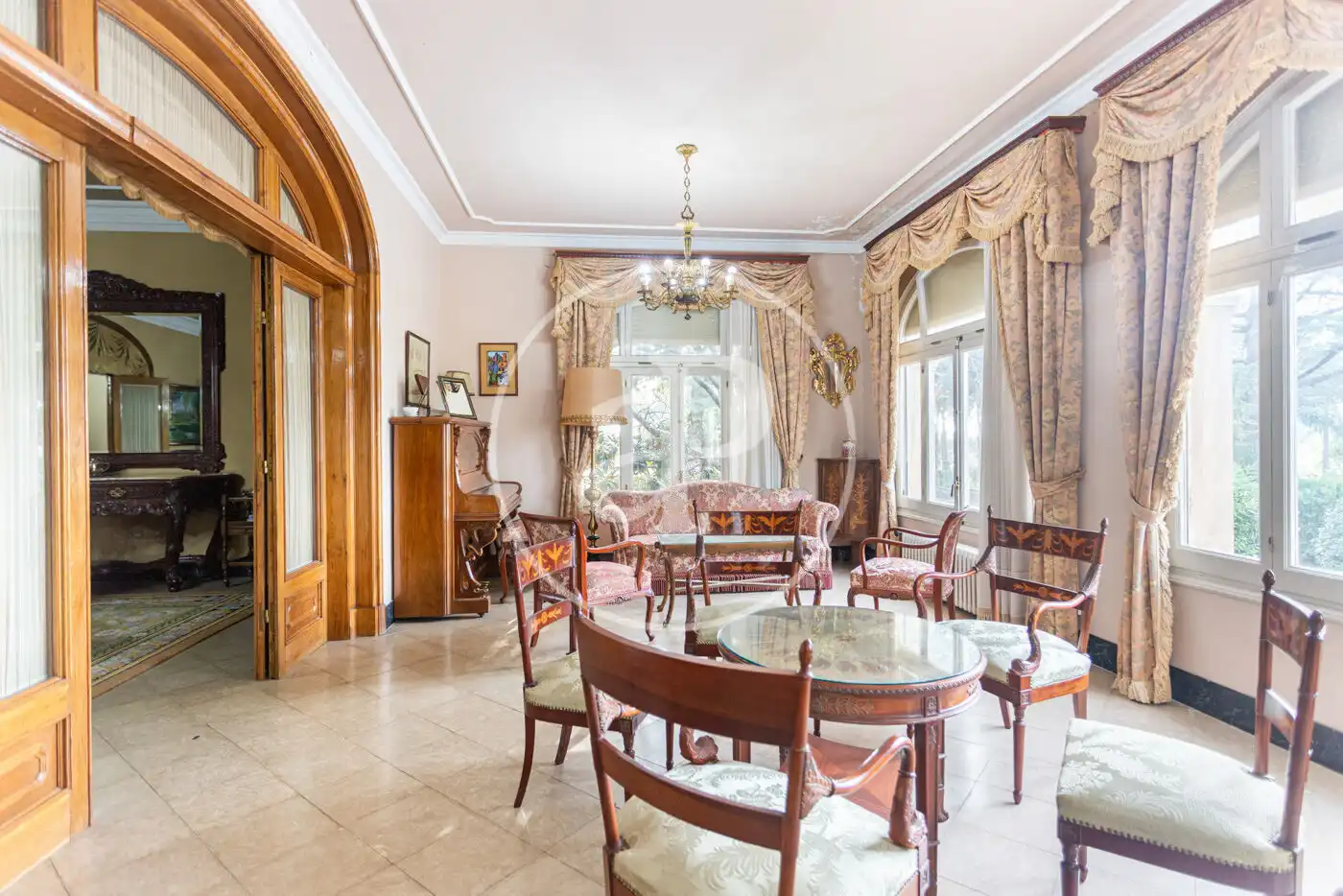 Dining room of Houses for sale in Terrassa  with Heating, Private garden and Terrace