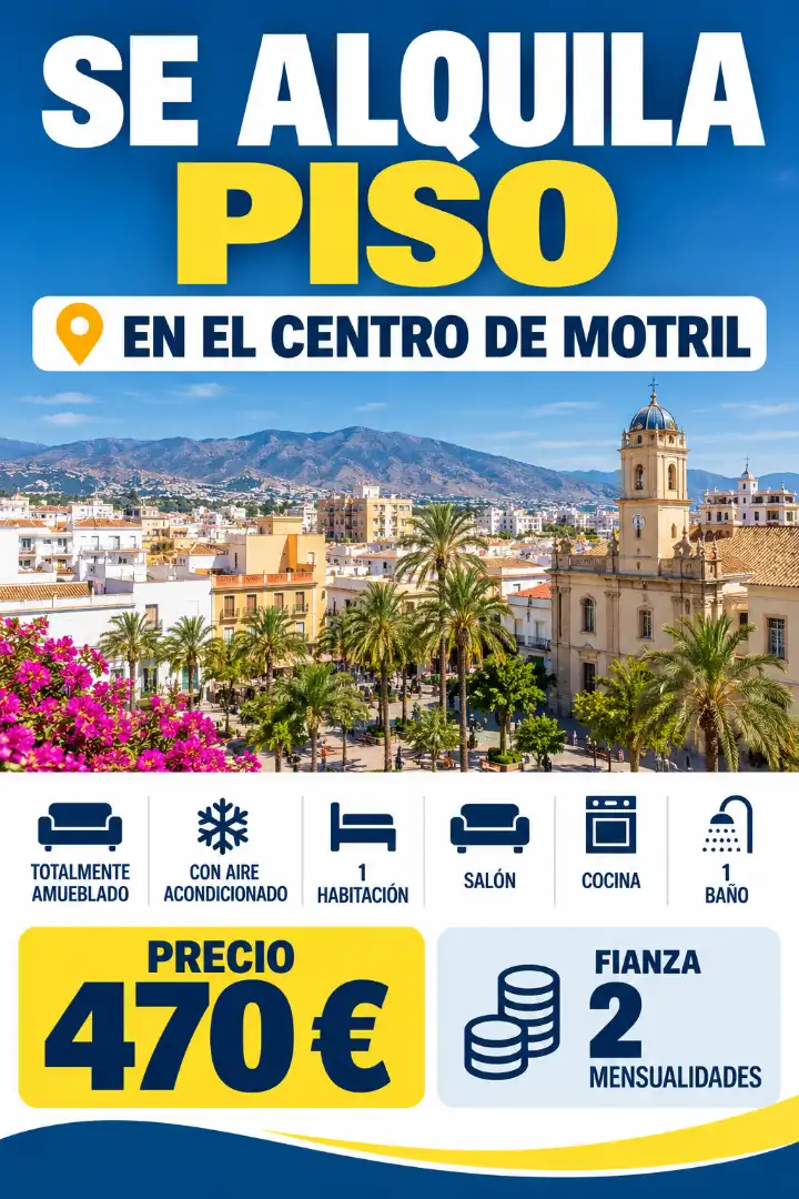 Vista exterior de Pis de lloguer en Motril  ciudad