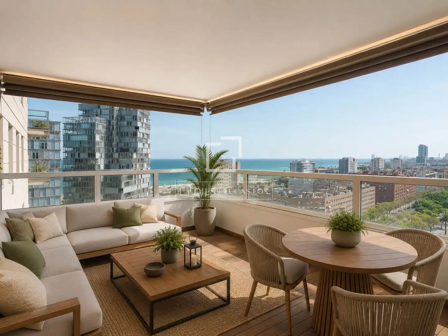 Terrasse von Wohnung zum Verkauf in Barcelona mit Klimaanlage, Heizung und Abstellraum
