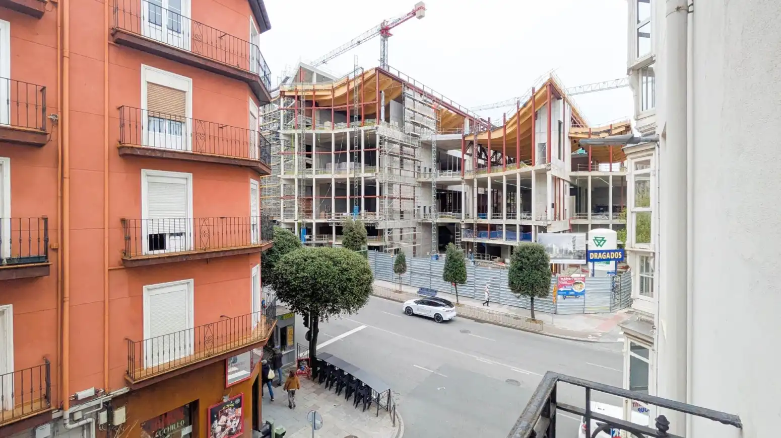 Vista exterior de Pis de lloguer en Santander amb Calefacció, Parquet i Moblat