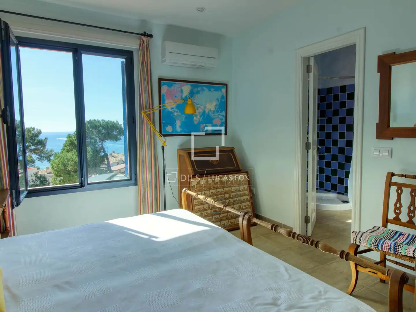 Bedroom of Country homes for rent in Andratx  with Air Conditioner, Heating and Private garden