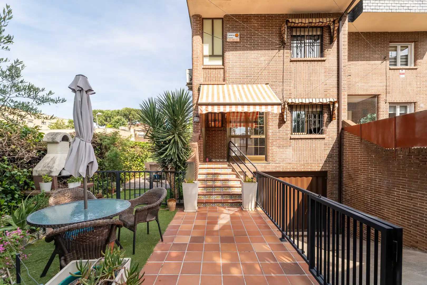 Terrasse von Haus oder Chalet zum Verkauf in Pozuelo de Alarcón mit Klimaanlage, Heizung und Privatgarten