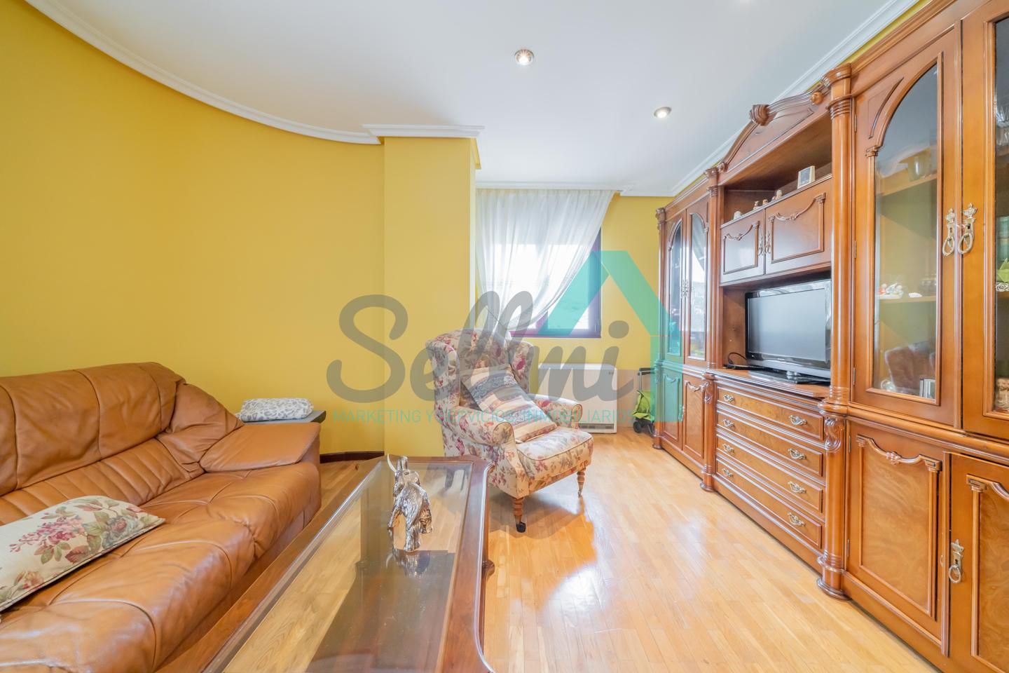 Bedroom of Flat for sale in Mieres (Asturias)  with Heating, Parquet flooring and Storage room