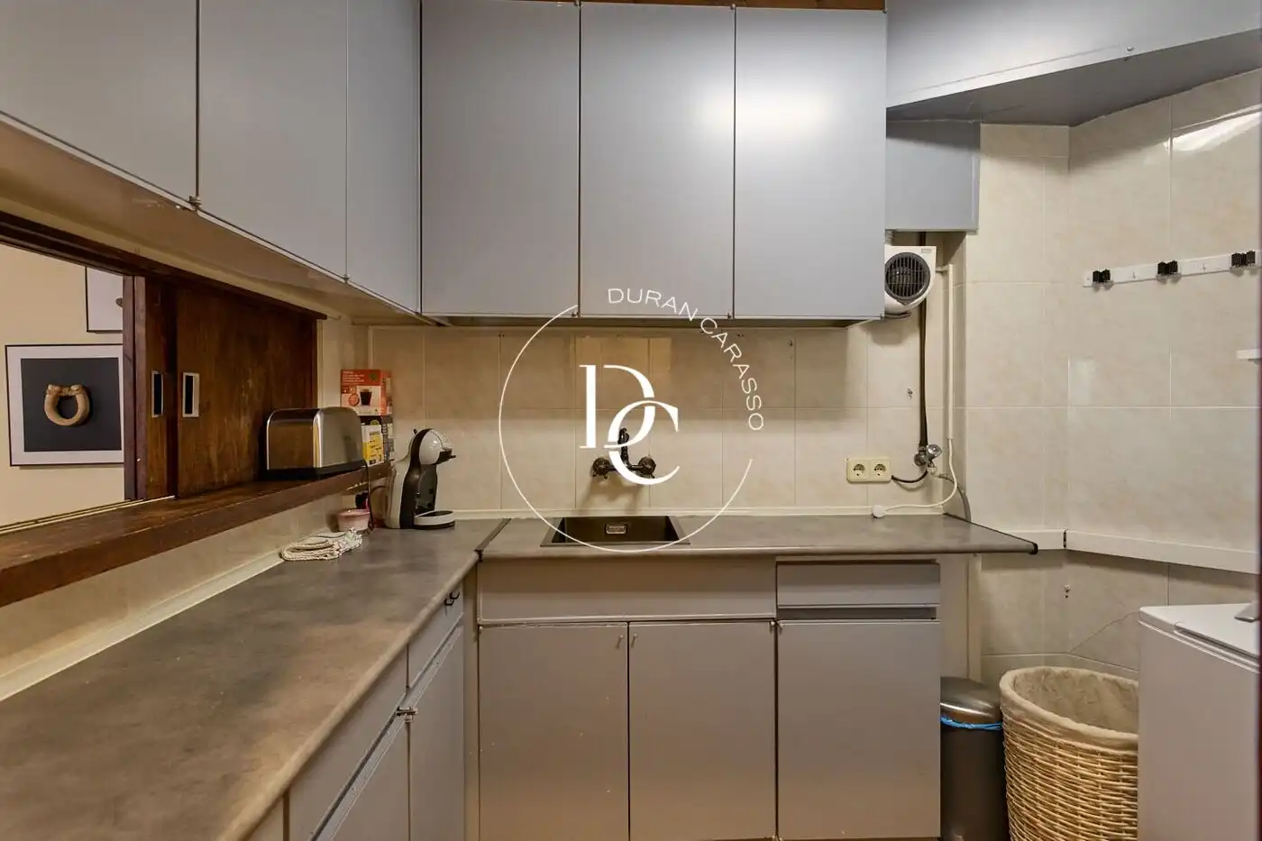 Cocina de Piso en venta en Alp con Calefacción, Terraza y Amueblado