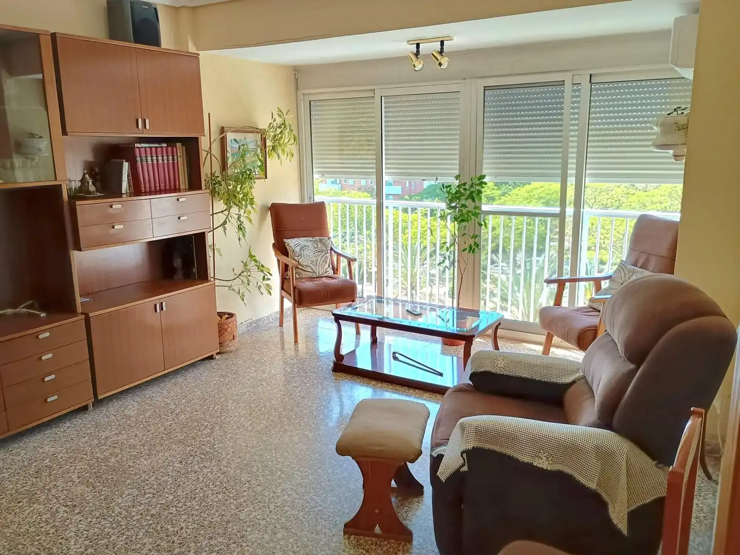 Sala d'estar de Pis en venda en Valencia amb Aire condicionat