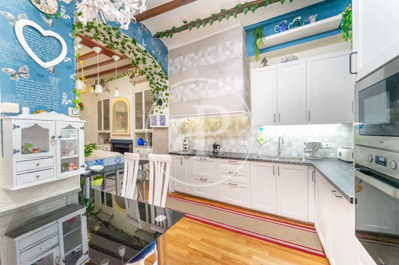 Cocina de Casa adosada en venta en Callosa d'en Sarrià con Calefacción y Trastero