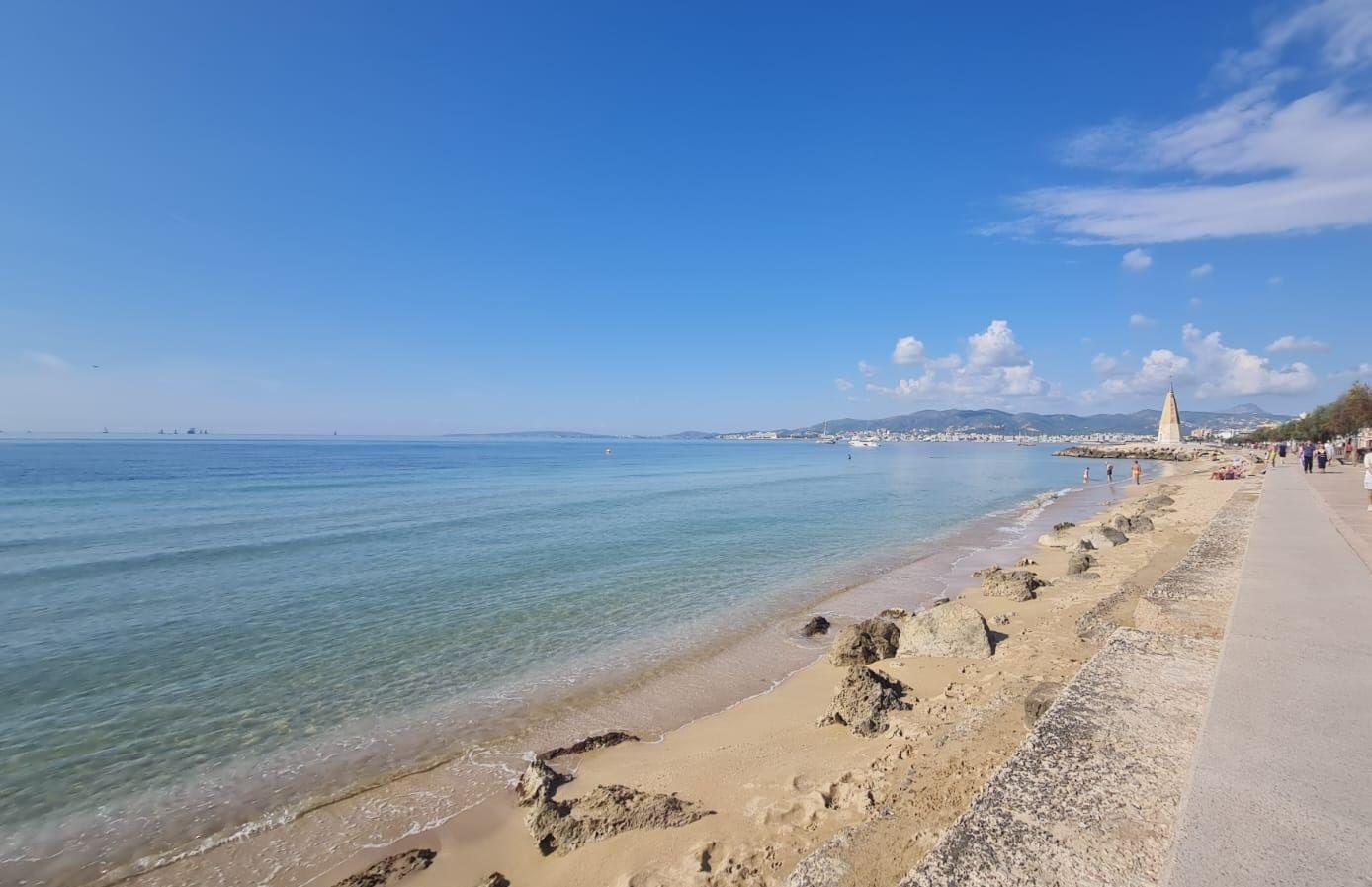 Vista exterior de Àtic en venda en  Palma de Mallorca amb Aire condicionat