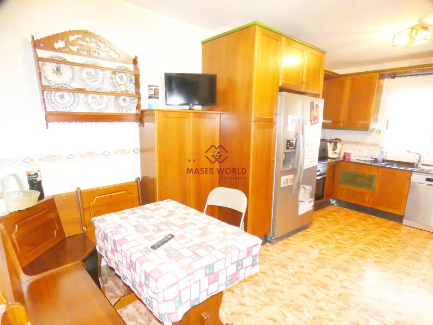 Cocina de Dúplex en venta en Mazarrón con Aire acondicionado, Jardín privado y Terraza