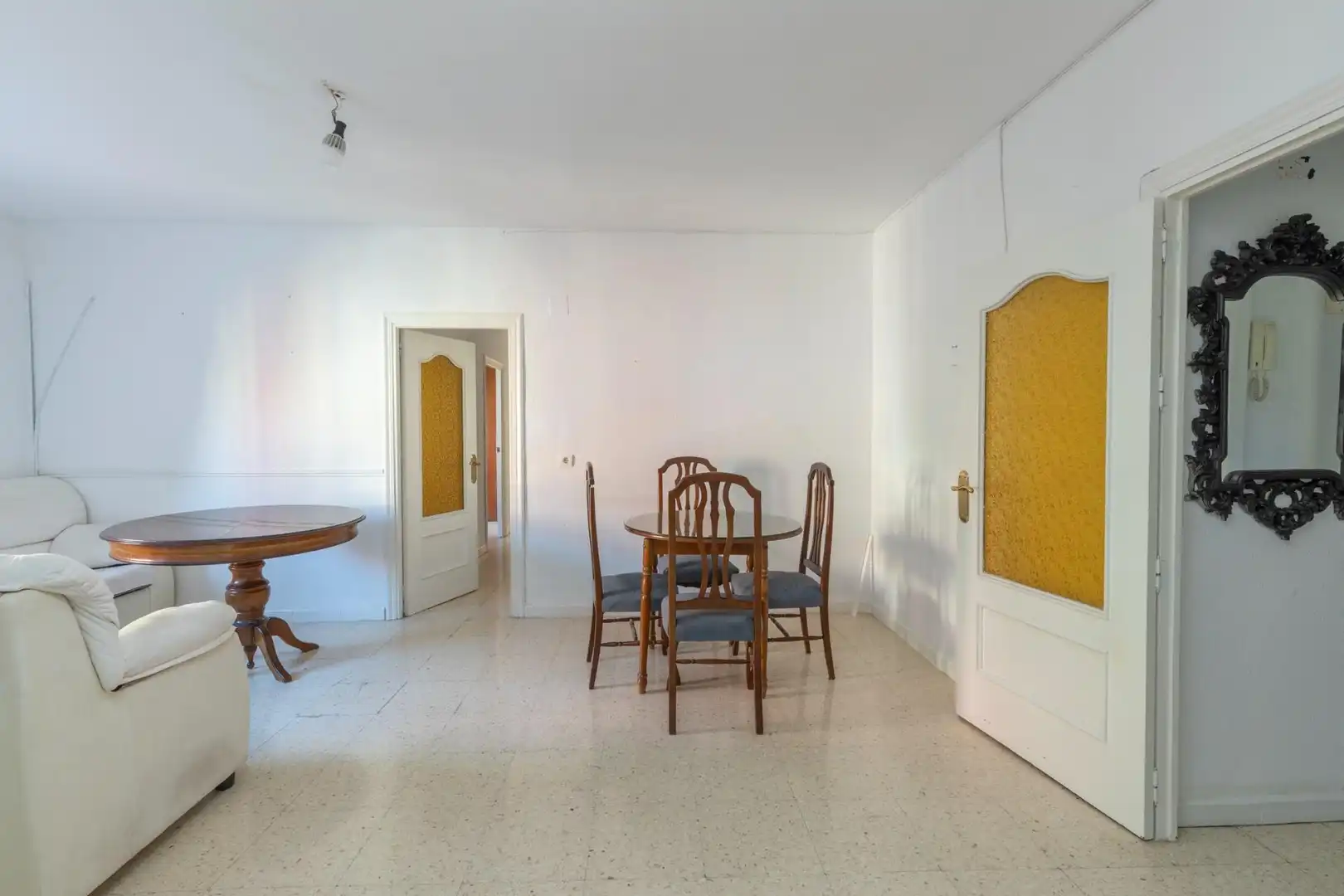 Dining room of Flat for sale in Granada  with Air Conditioner and Terrace