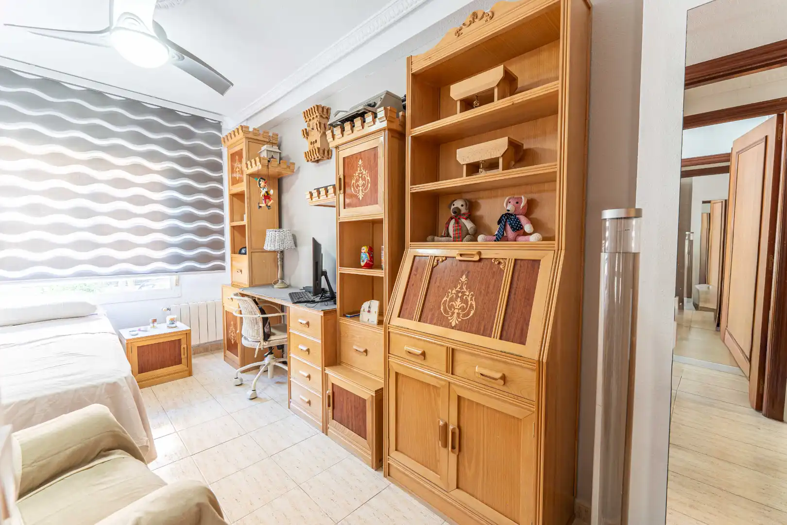 Wohnzimmer von Maisonette zum Verkauf in Fuenlabrada mit Klimaanlage, Heizung und Terrasse