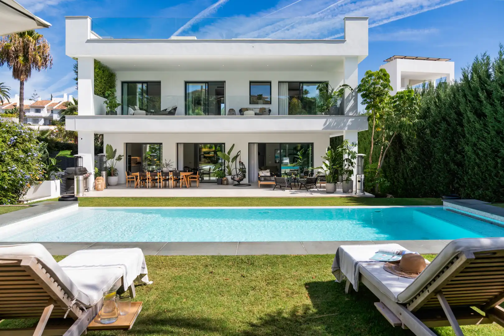 Haus mit Pool zum Verkauf in Nueva Andalucía