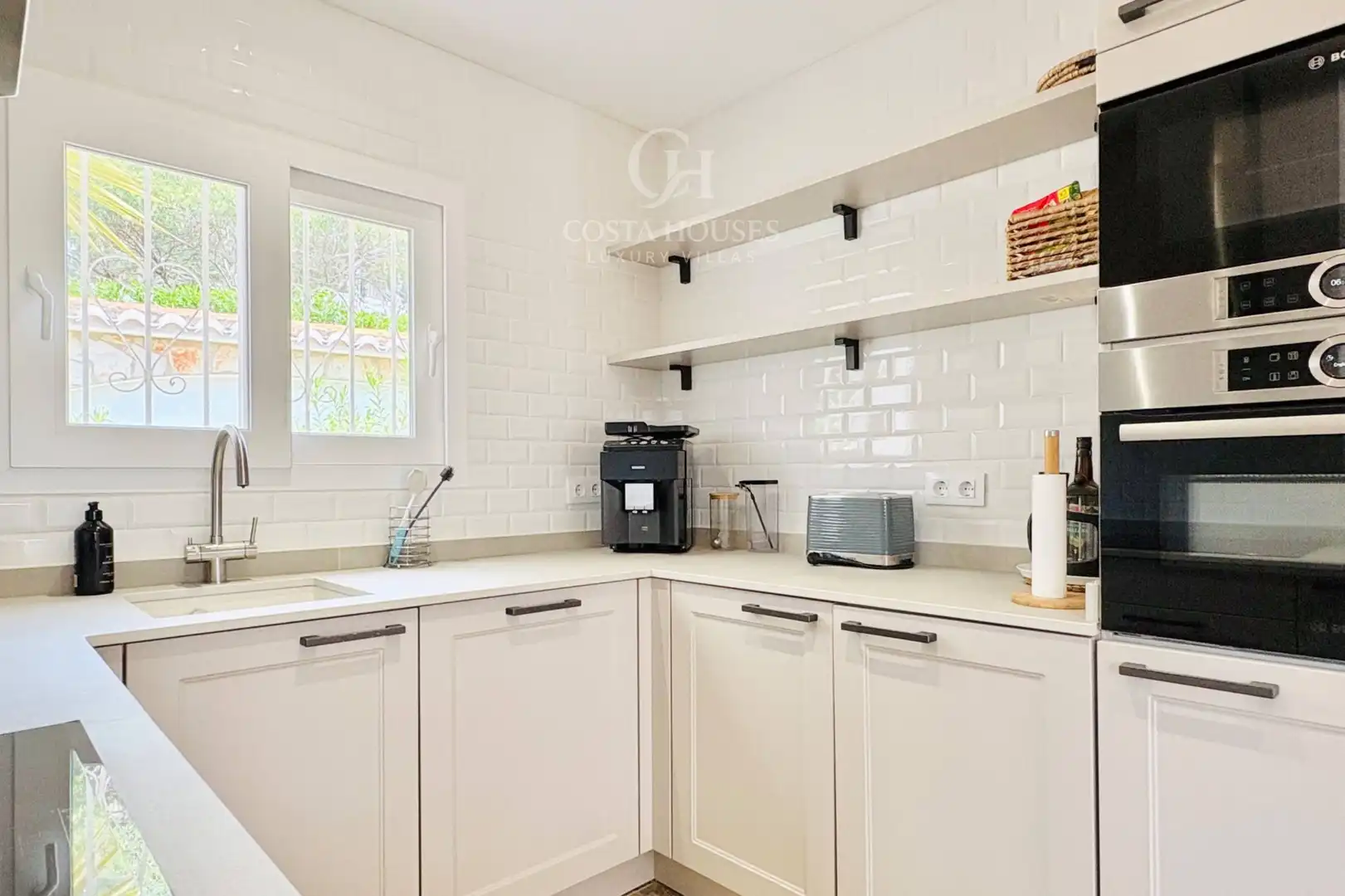 Cocina de Casa o chalet en venta en Benissa con Aire acondicionado, Calefacción y Jardín privado