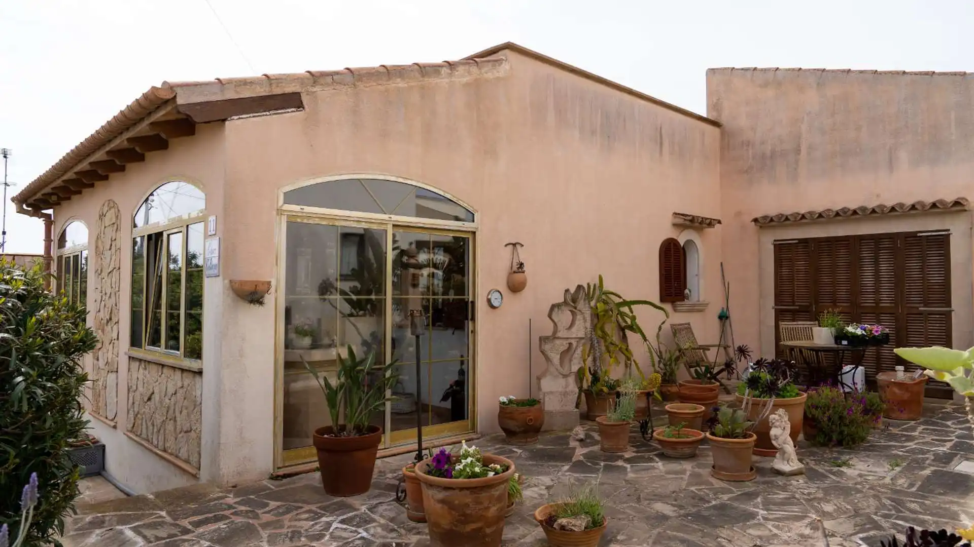 Vista exterior de Casa o chalet en venta en Santanyí con Jardín privado, Terraza y Amueblado