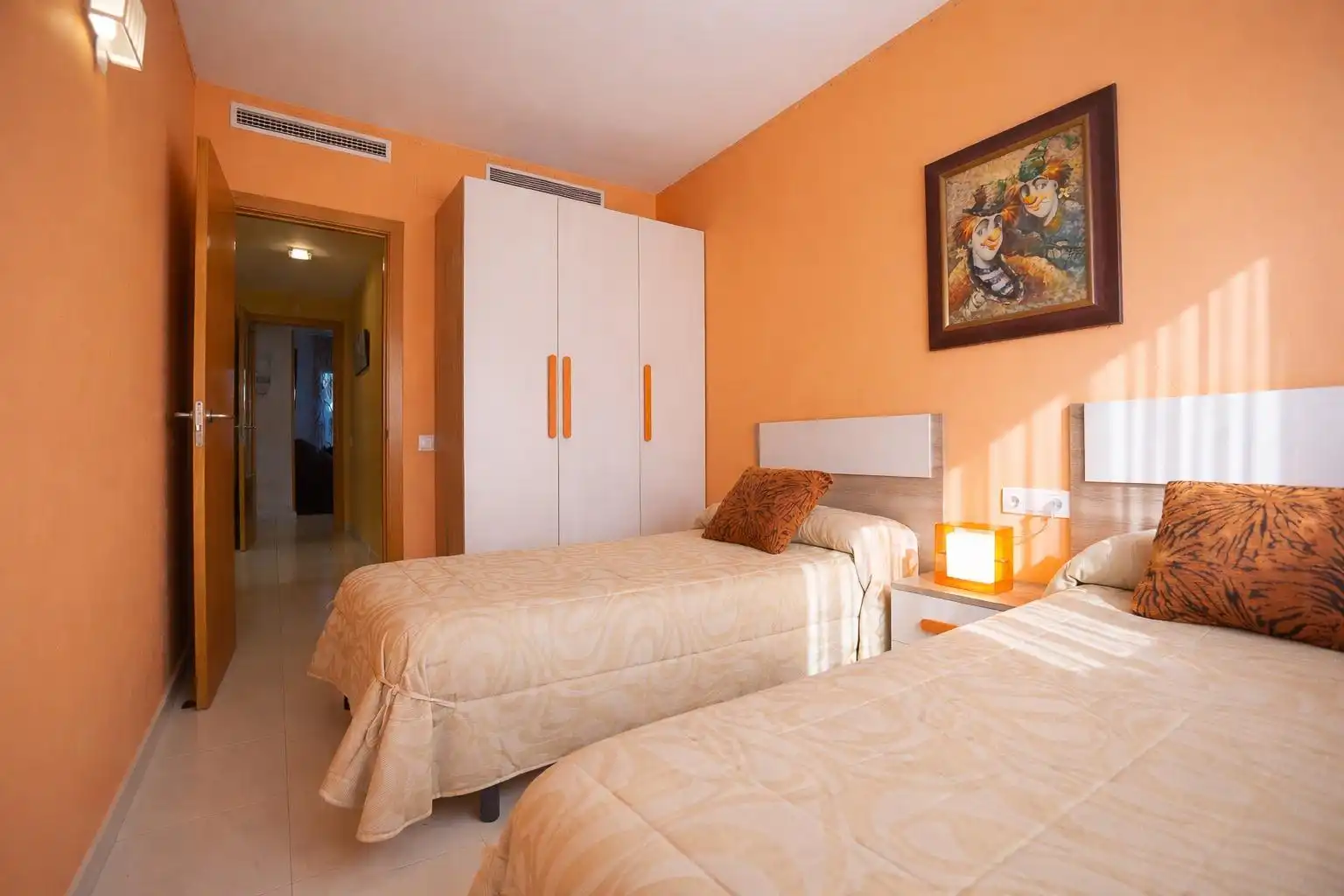Bedroom of Flat for sale in Salou  with Air Conditioner, Heating and Private garden
