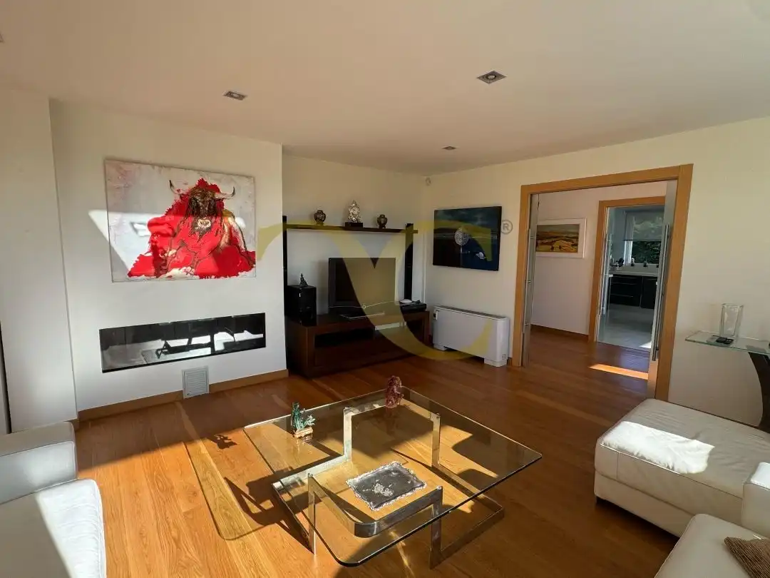 Living room of Houses for rent in Santa Cruz de Bezana  with Air Conditioner, Heating and Private garden