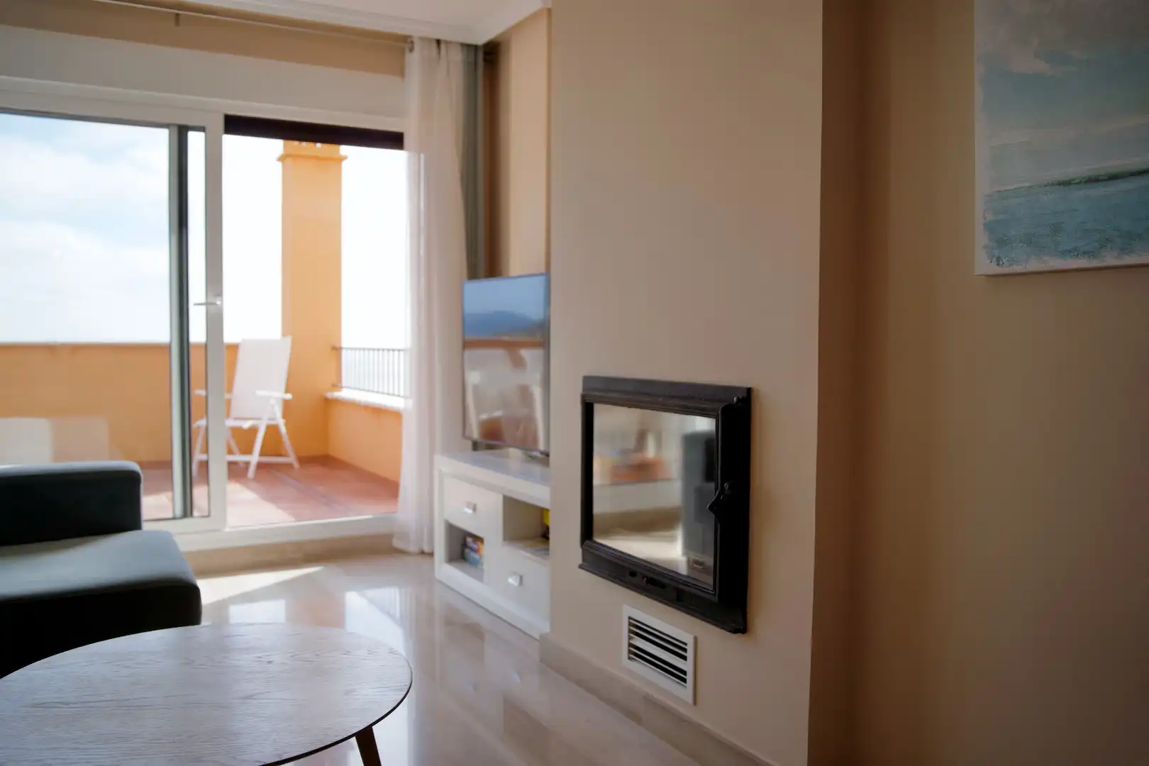 Sala d'estar de Apartament en venda en Águilas amb Aire condicionat, Calefacció i Terrassa