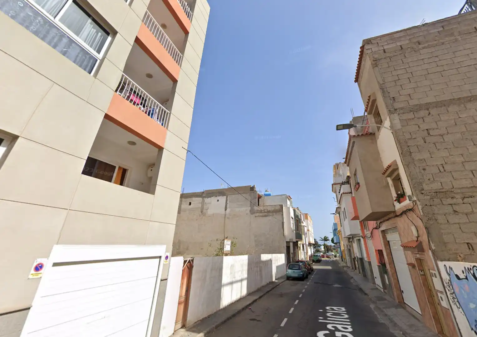 Vista exterior de Residencial en venda en Santa Lucía de Tirajana