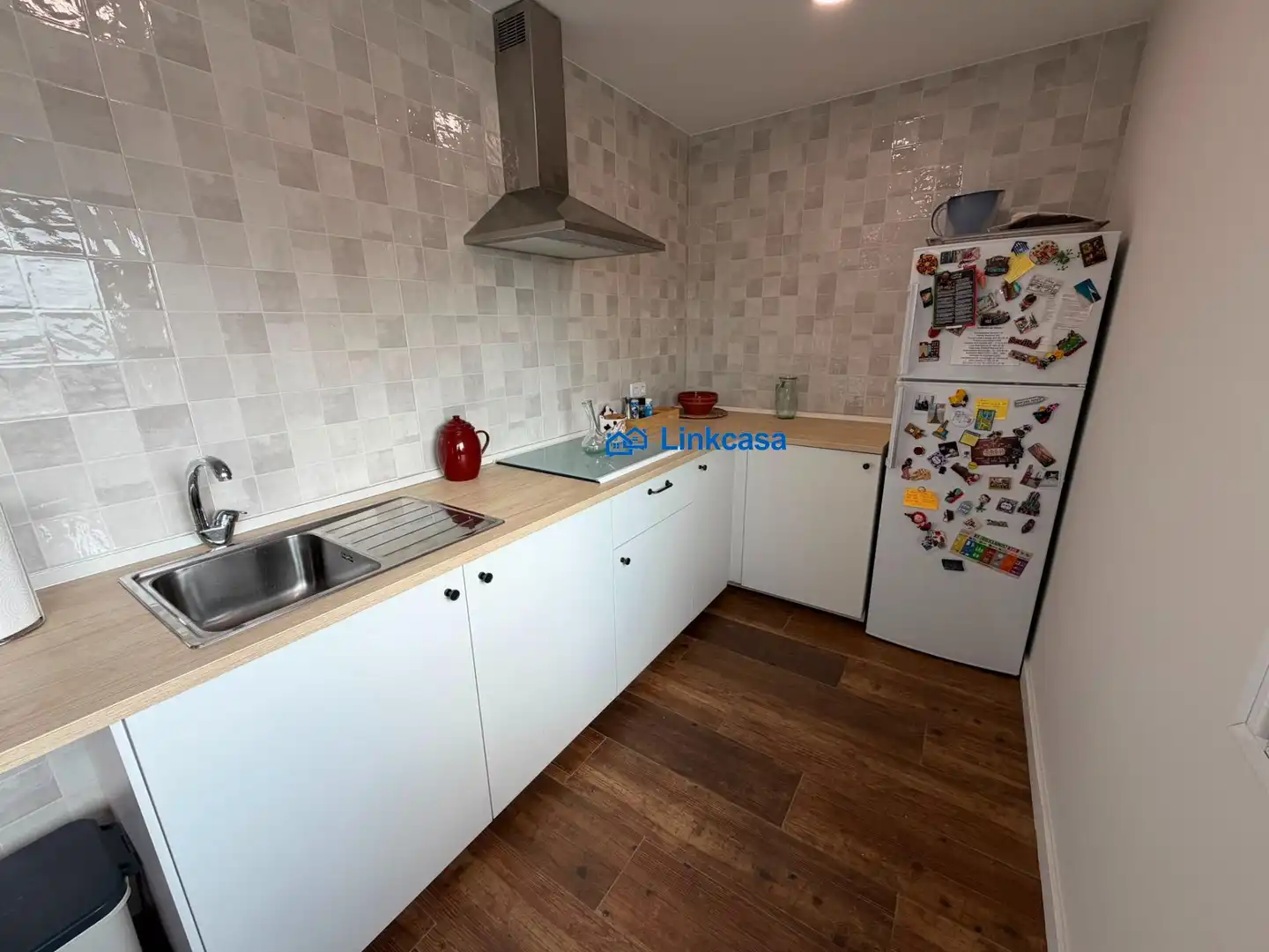 Cocina de Casa o chalet en venta en Navas del Rey con Calefacción, Jardín privado y Terraza