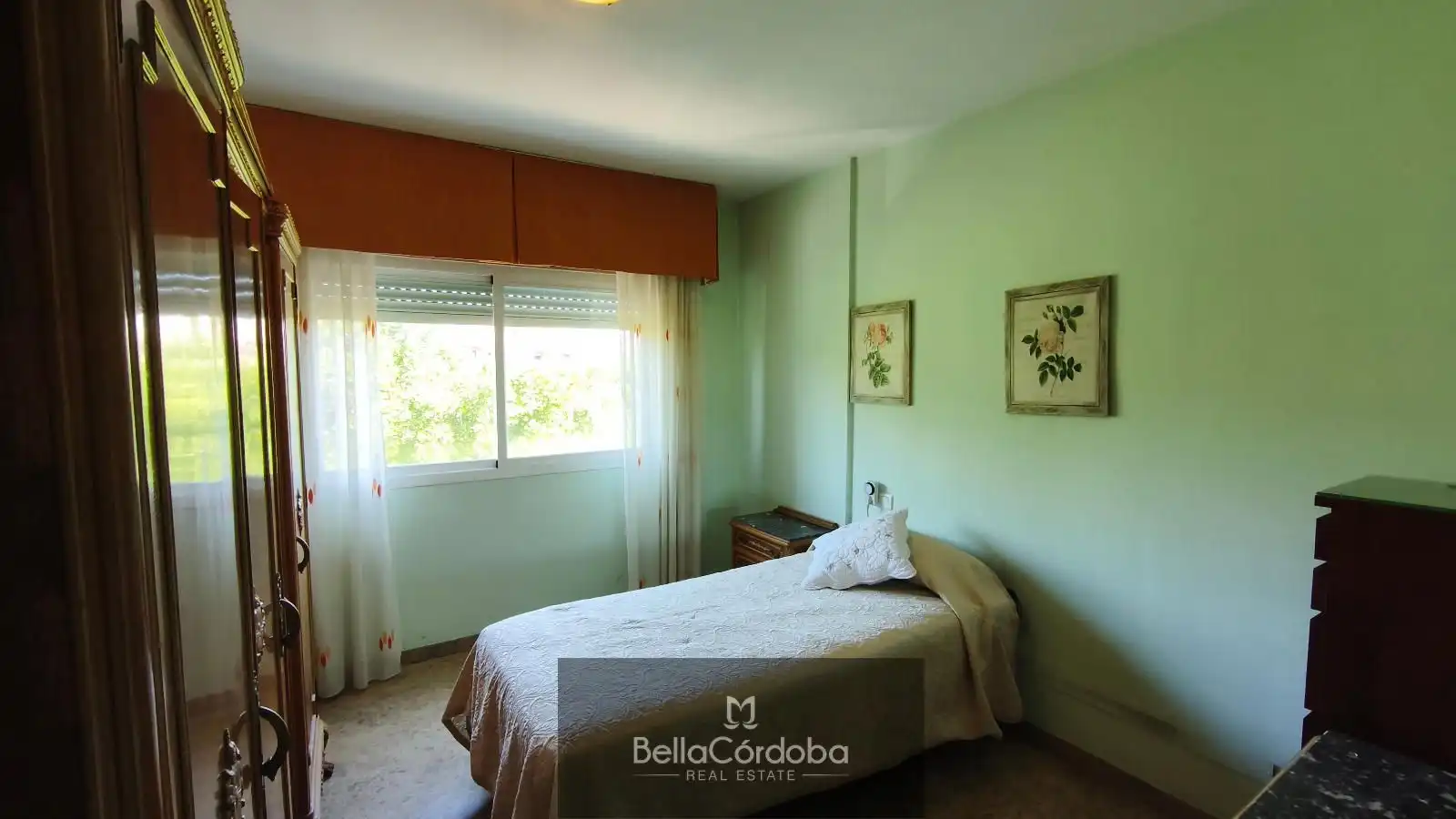 Bedroom of Flat for sale in Córdoba  with Air Conditioner, Heating and Terrace
