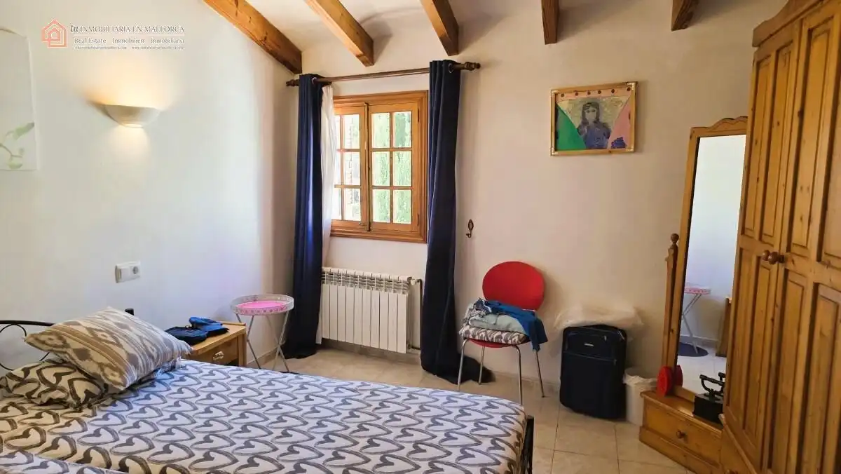 Dormitori de Finca rústica en venda en Sóller amb Aire condicionat, Calefacció i Jardí privat