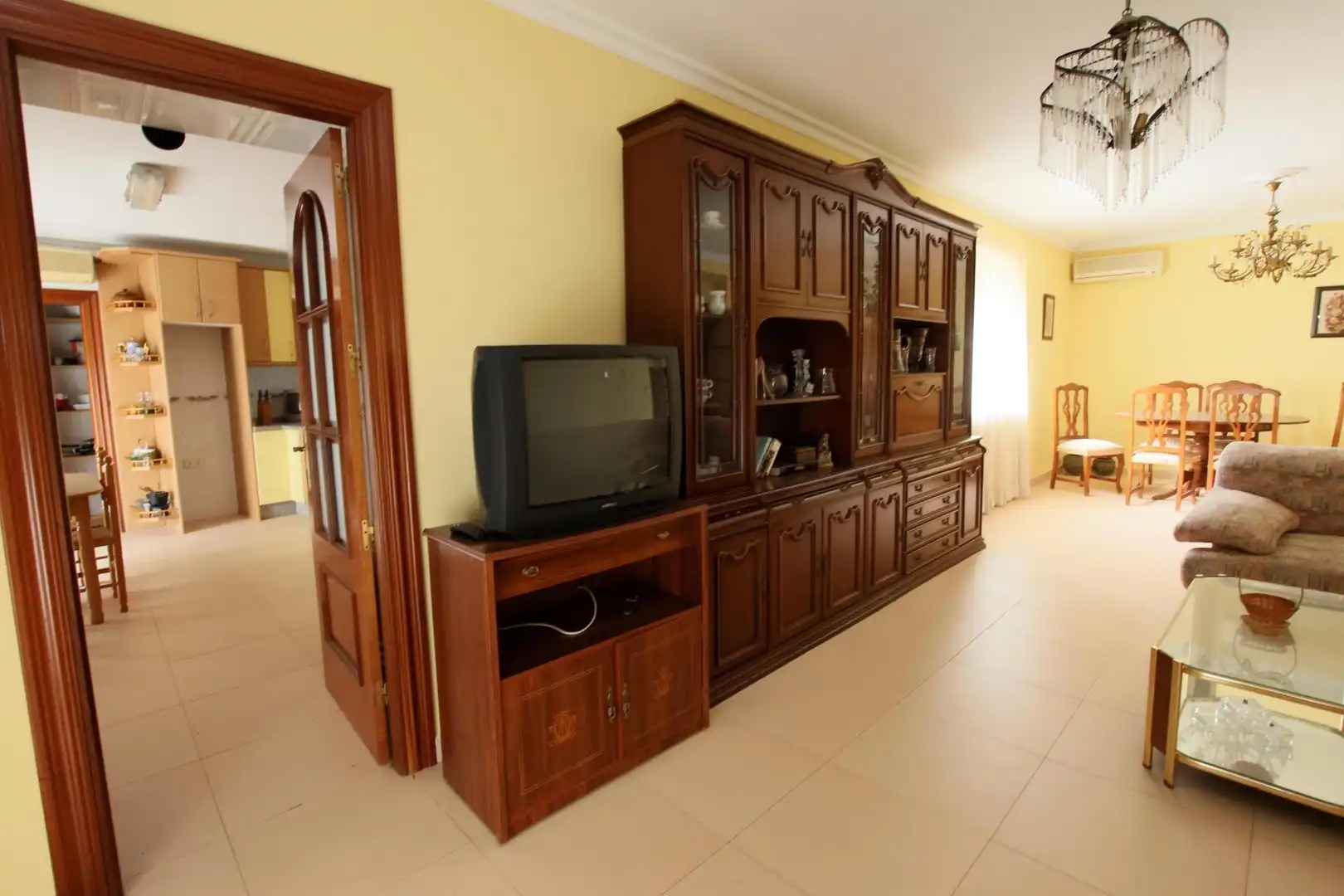 Sala de estar de Casa o chalet en venta en Montijo con Aire acondicionado, Calefacción y Terraza
