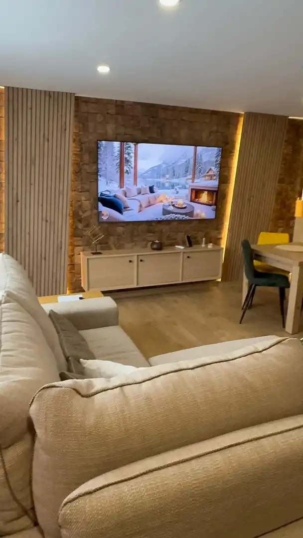 Living room of Detached homes for rent in Mutxamel  with Air Conditioner, Private garden and Parquet flooring