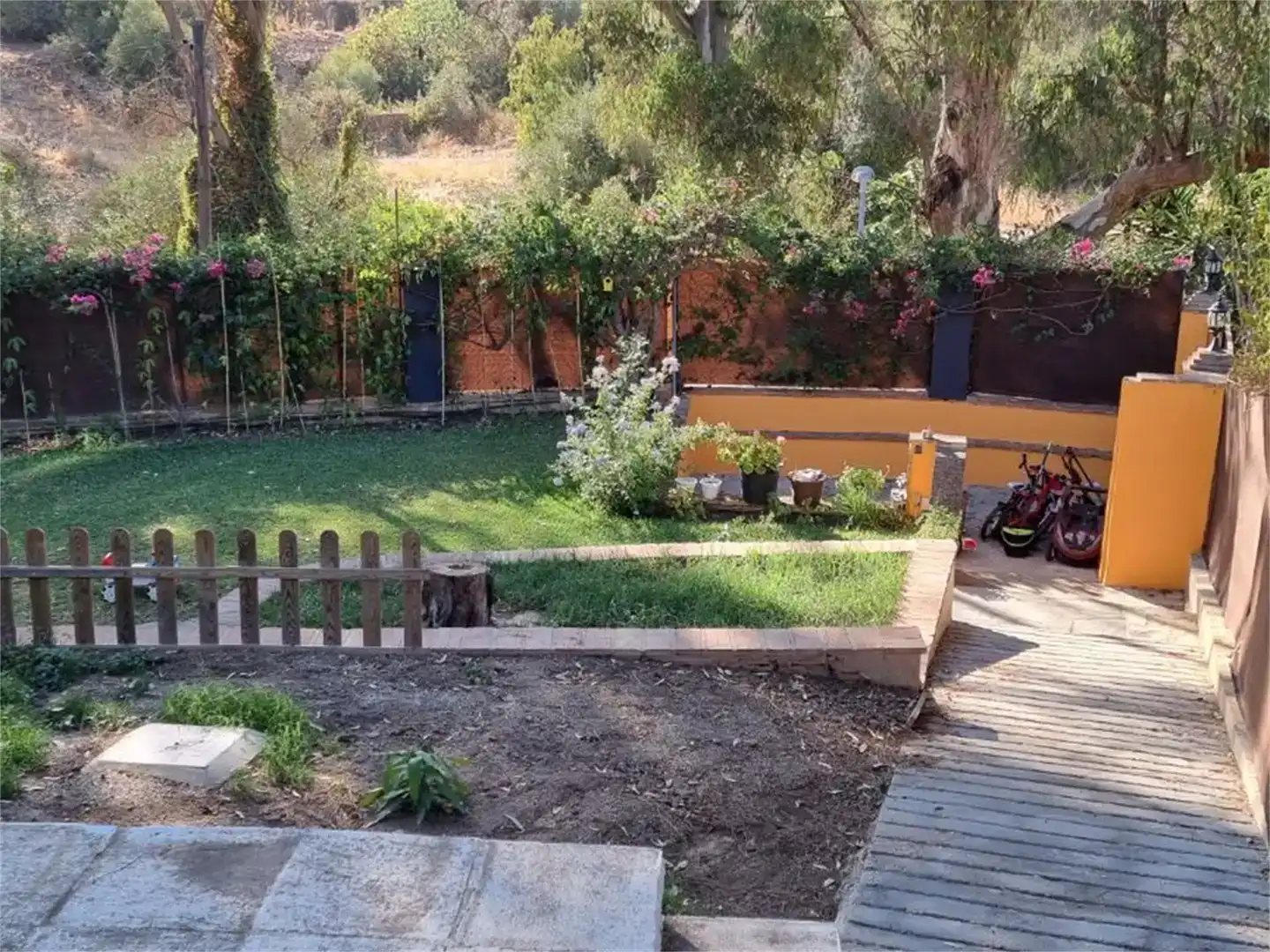 Jardí de Casa o xalet de lloguer en Marbella amb Piscina i Balcó