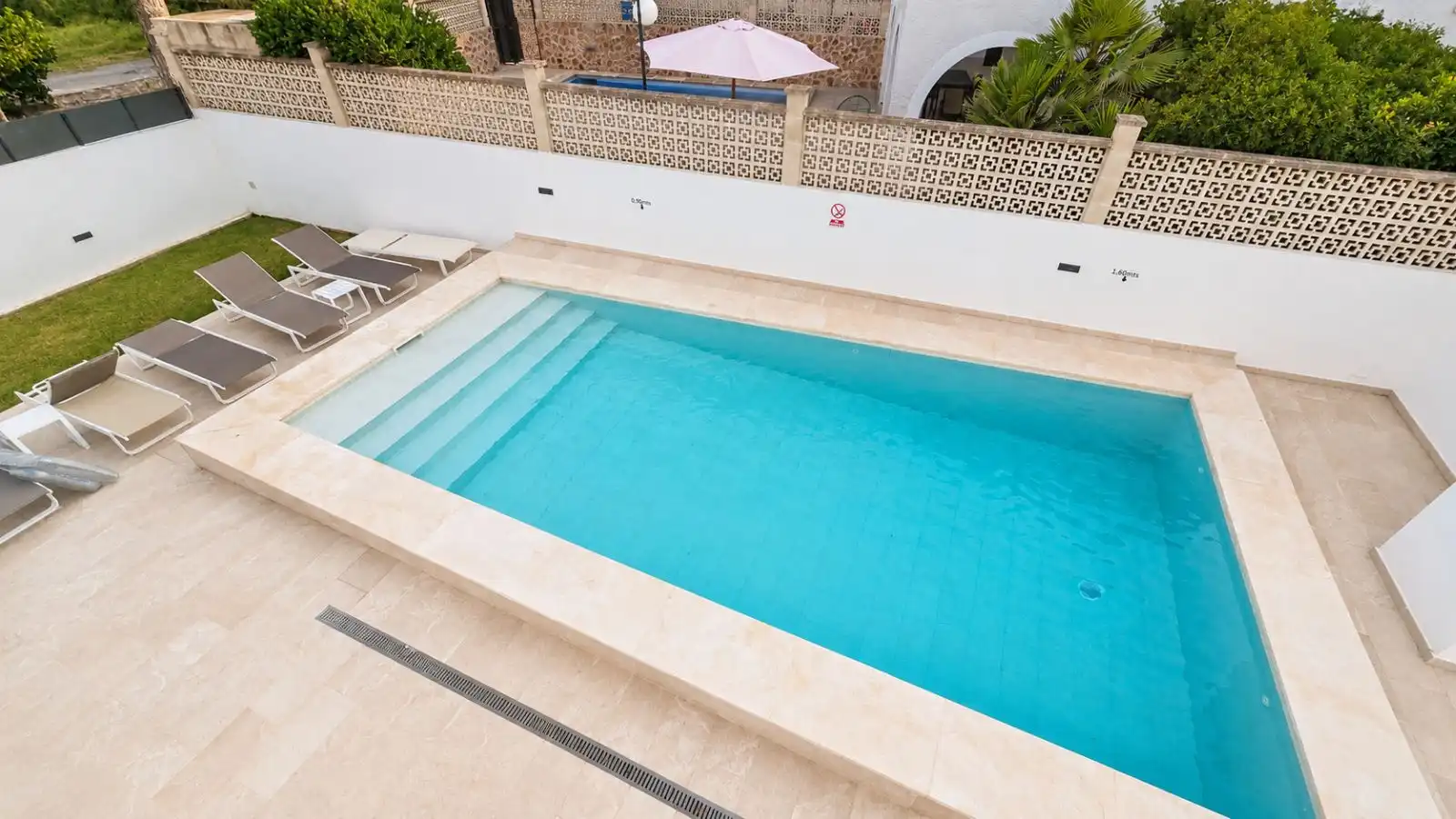 Piscina de Casa o xalet en venda en Pollença amb Aire condicionat, Calefacció i Jardí privat
