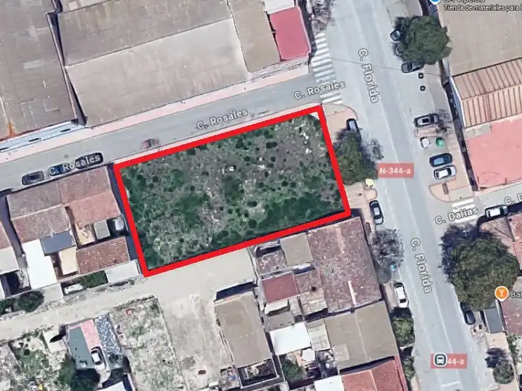 Wohnbaugrundstück zum Verkauf in Calle Florida 39