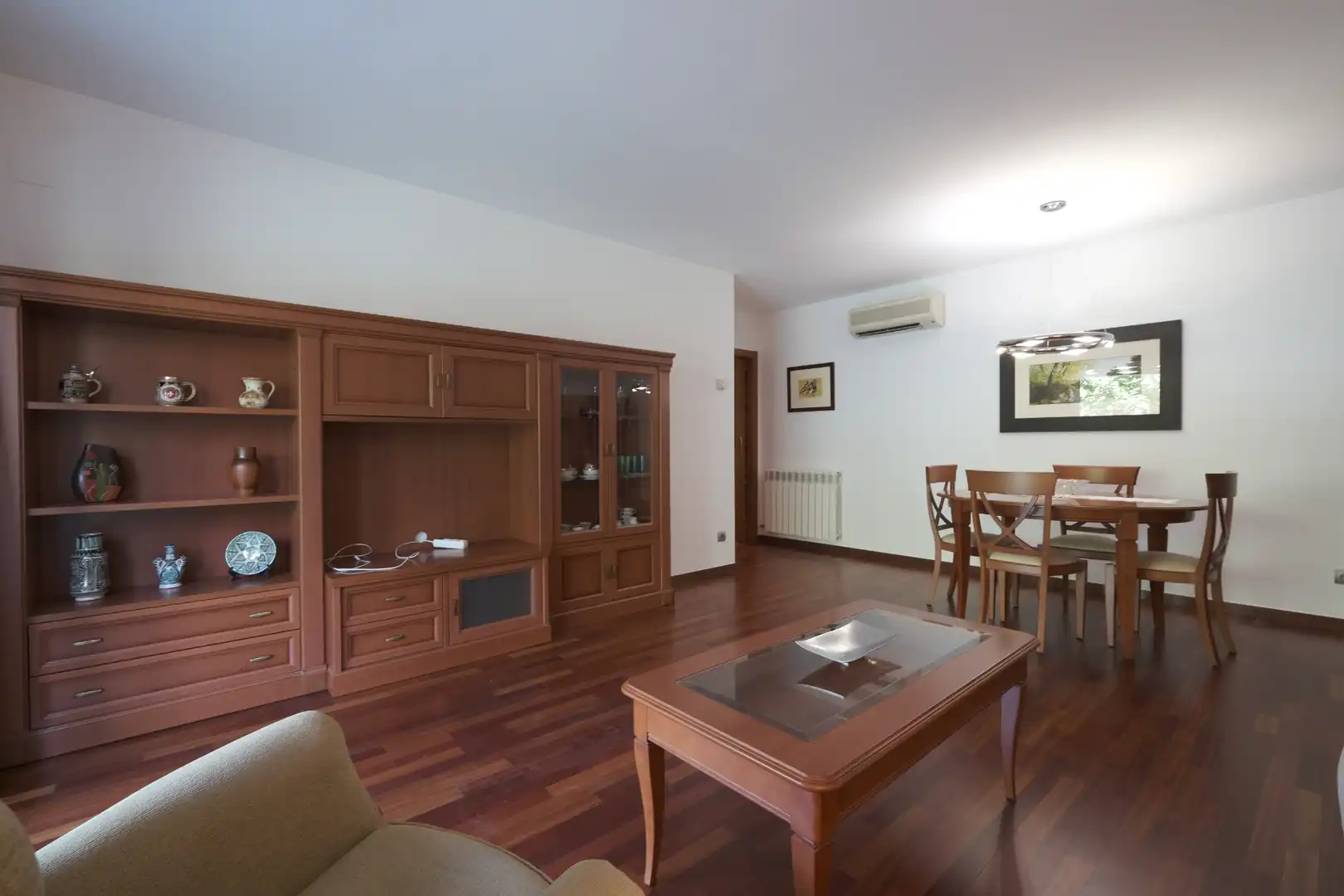 Sala d'estar de Pis de lloguer en Lleida amb Aire condicionat, Calefacció i Terrassa
