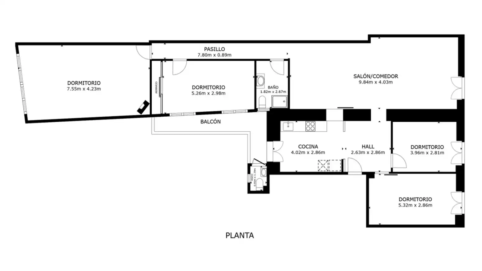 Wohnung zum Verkauf in Tafalla mit Heizung, Terrasse und Balkon