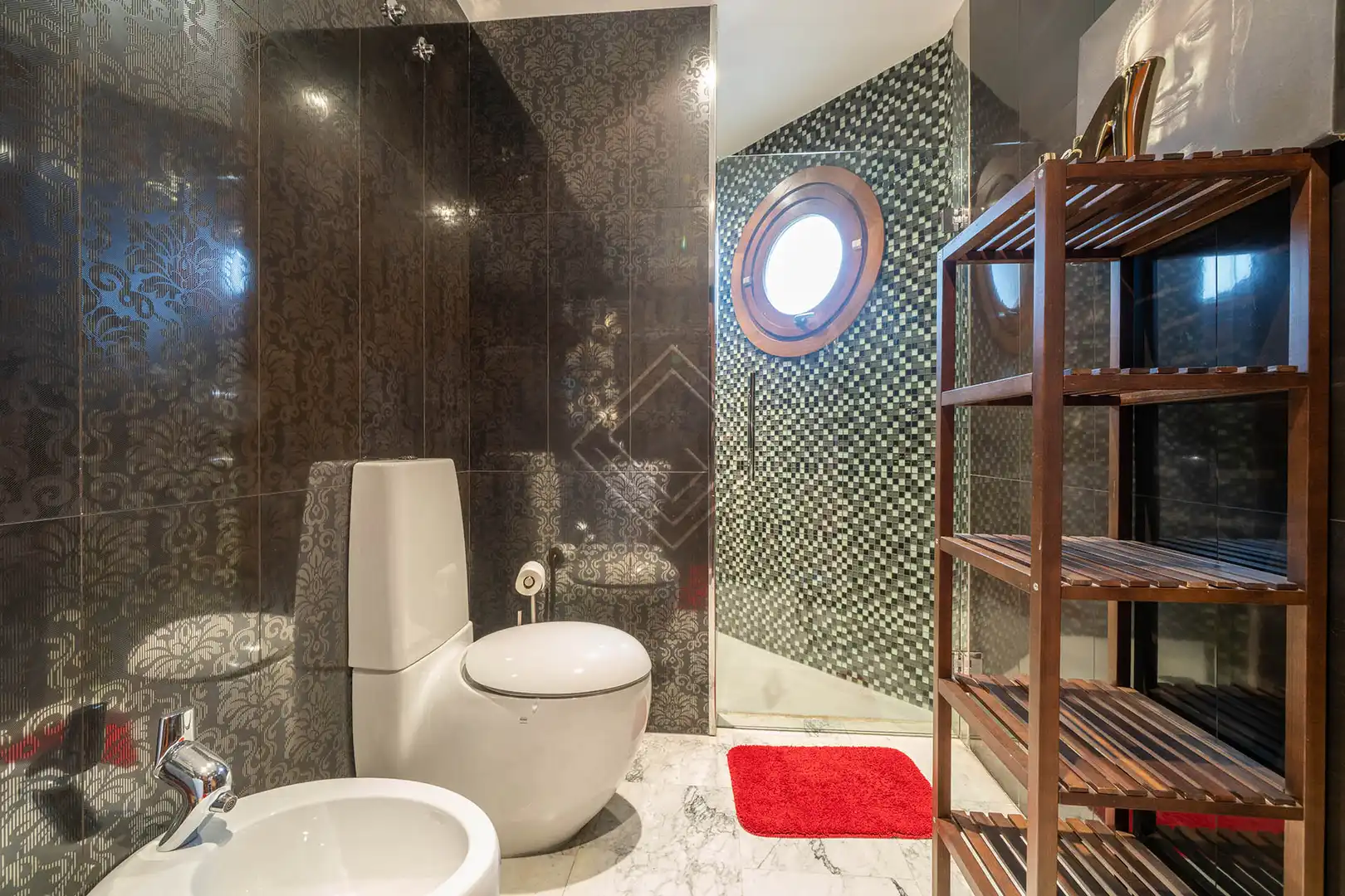Baño de Casa o chalet en venta en Madrid con Aire acondicionado, Jardín privado y Terraza