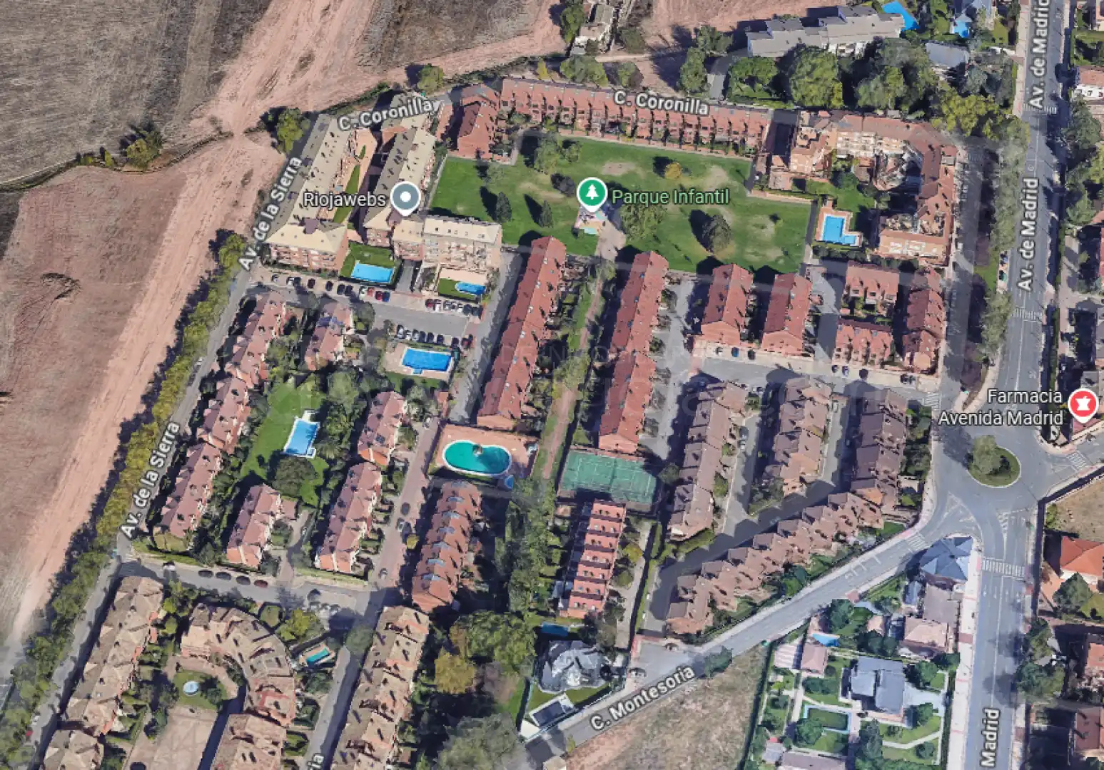 Exterior view of Houses for sale in  Logroño  with Air Conditioner, Heating and Parquet flooring
