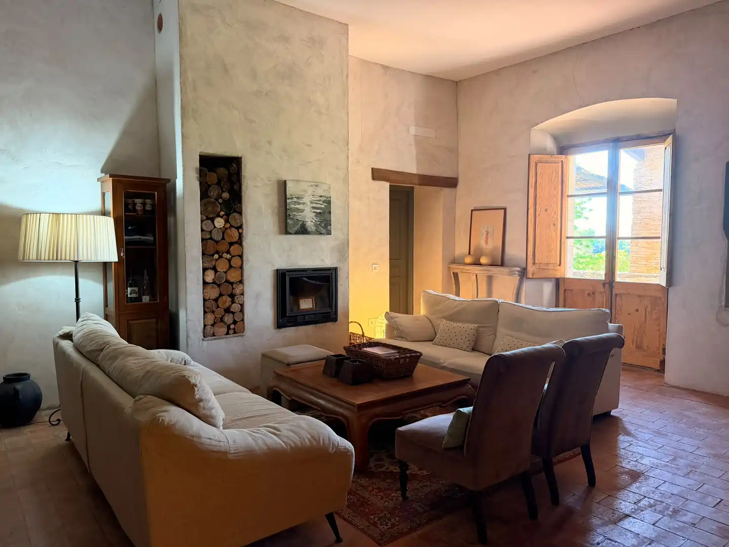 Sala de estar de Finca rústica en venta en Vilademuls