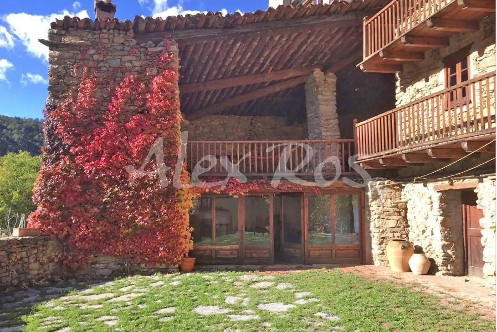 Vista exterior de Casa o xalet en venda en Arsèguel amb Calefacció