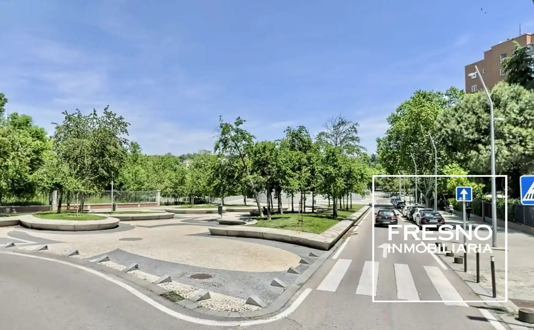 Exterior view of Flat for sale in Madrid  with Heating, Storage room and Community pool