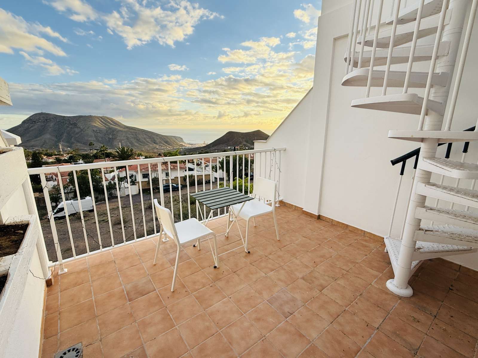 Terrassa de Apartament per a compartir en Arona amb Aire condicionat i Terrassa