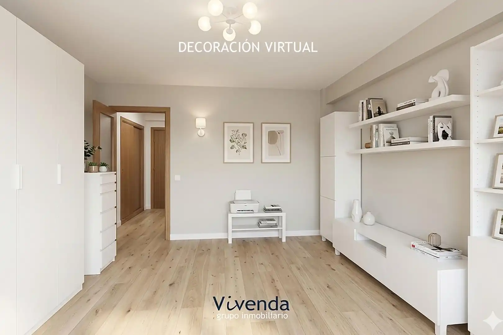 Living room of Flat for sale in Móstoles  with Heating, Parquet flooring and Terrace