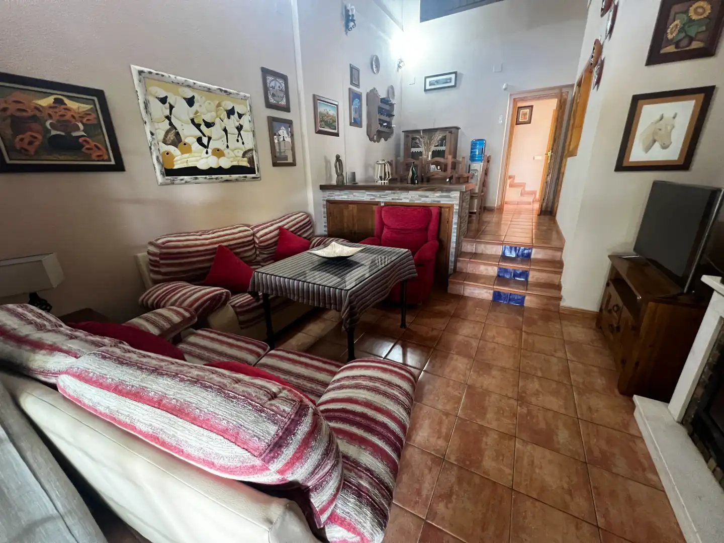 Living room of Detached homes for sale in Córdoba  with Air Conditioner, Heating and Private garden