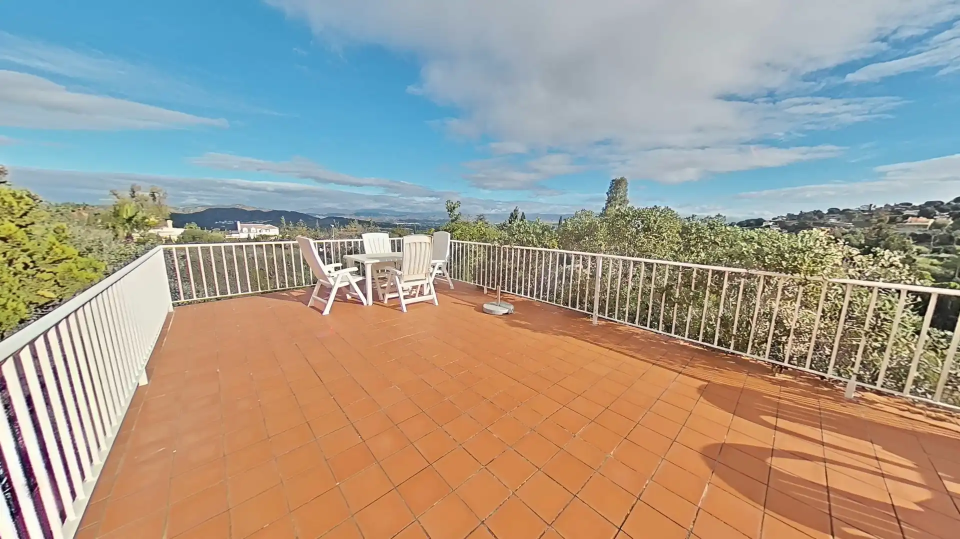 Terrassa de Casa o xalet en venda en Alhaurín de la Torre amb Aire condicionat, Calefacció i Jardí privat