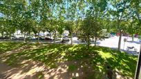 Exterior view of Flat for sale in Girona Capital  with Heating and Parquet flooring