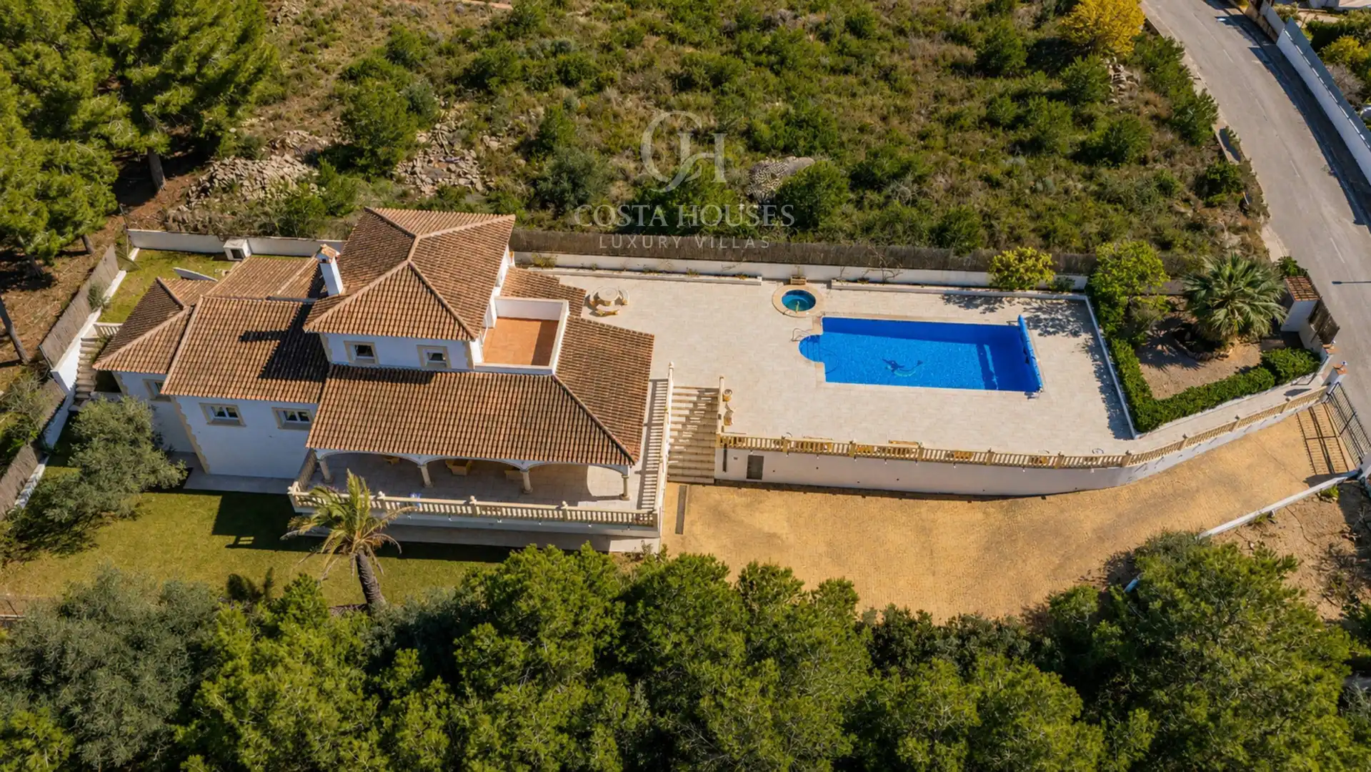 Vista exterior de Casa o chalet en venta en Jávea / Xàbia con Aire acondicionado, Calefacción y Jardín privado