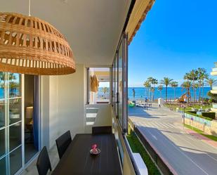 Dormitori de Apartament de lloguer en Marbella amb Aire condicionat i Balcó