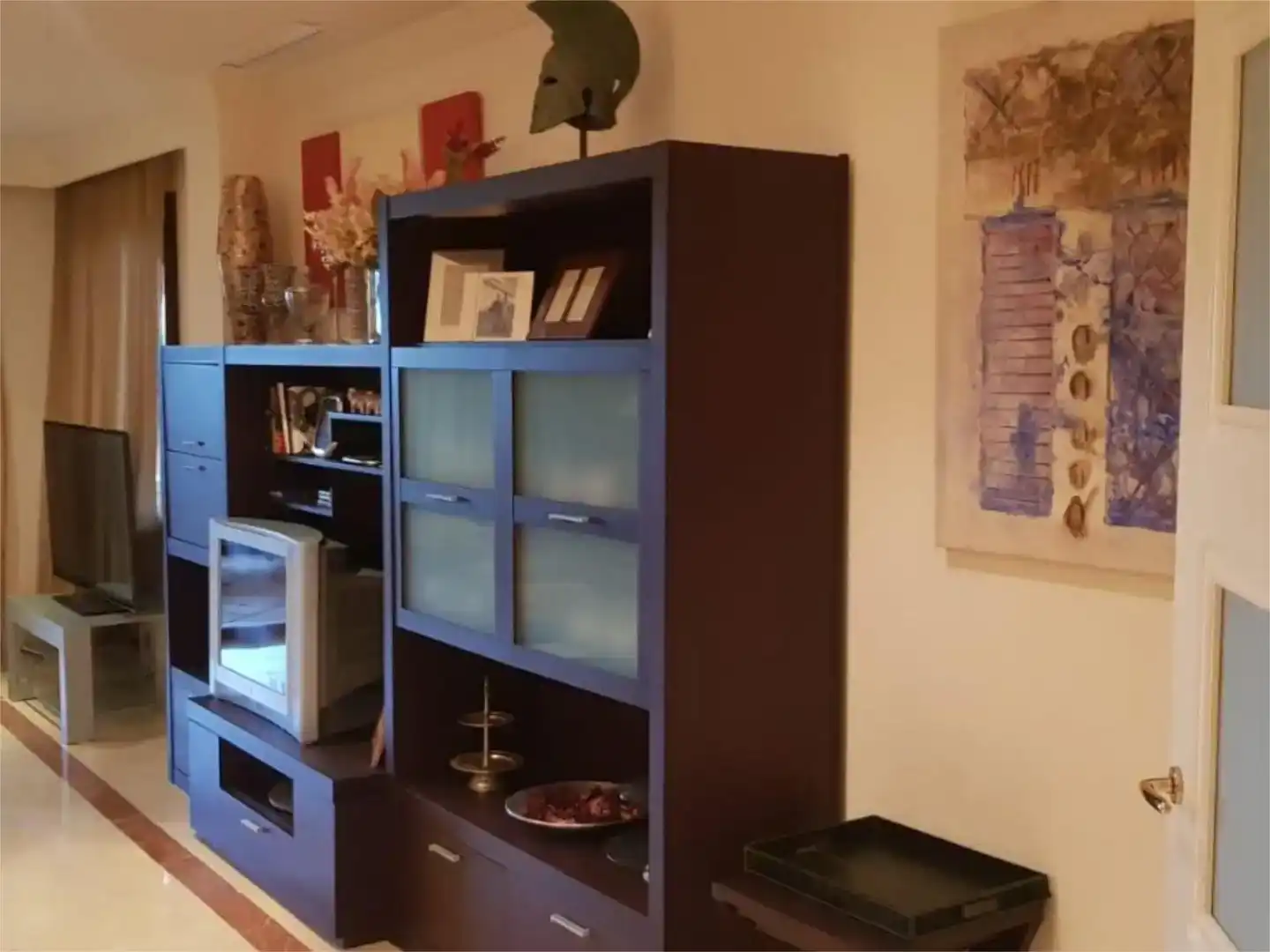 Living room of Flat for rent in Marbella  with Air Conditioner, Swimming Pool and Balcony