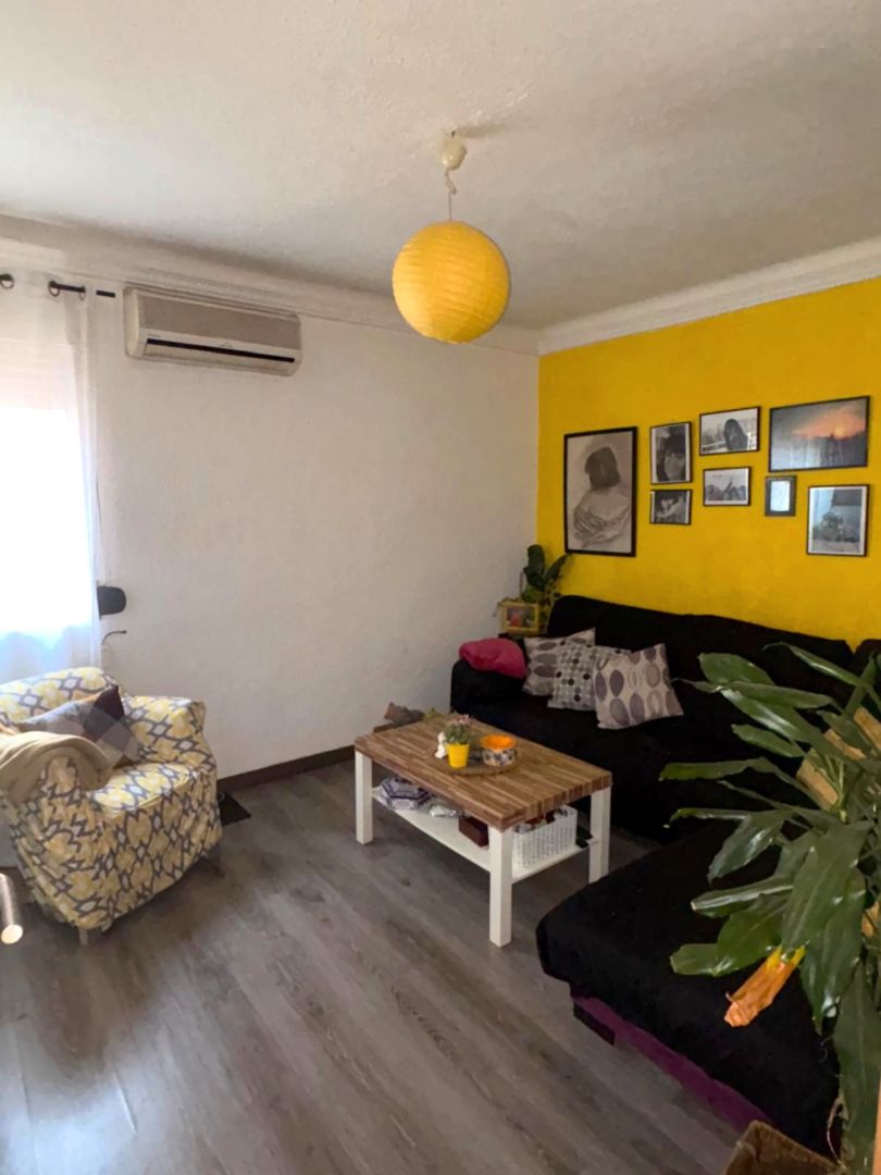 Sala de estar de Piso en venta en  Madrid Capital con Aire acondicionado, Terraza y Horno