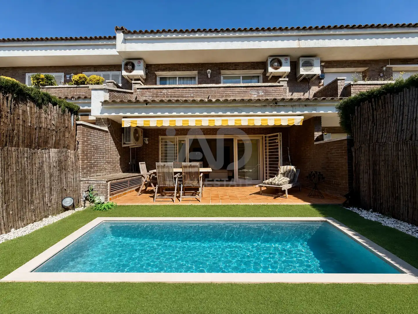 Garden of Detached homes for sale in Sant Andreu de Llavaneres  with Air Conditioner, Heating and Terrace
