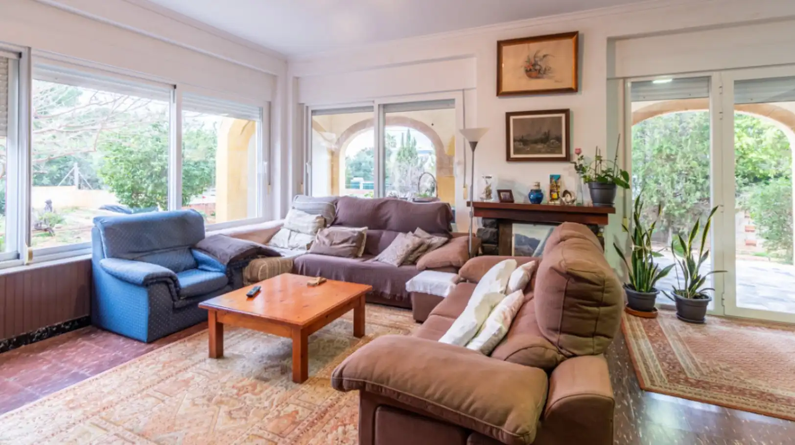 Living room of Houses for sale in Dénia  with Air Conditioner, Heating and Private garden